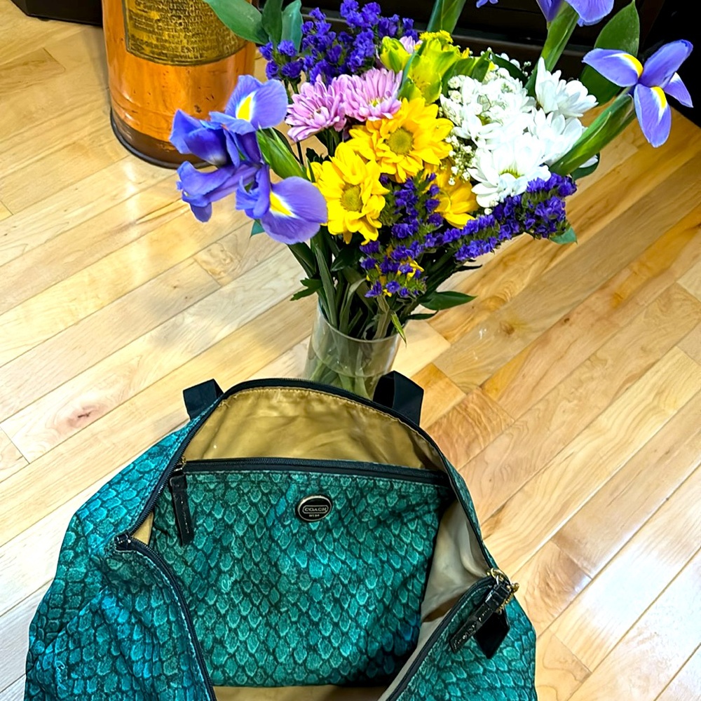 Coach luggage tote - Picture 4 of 7